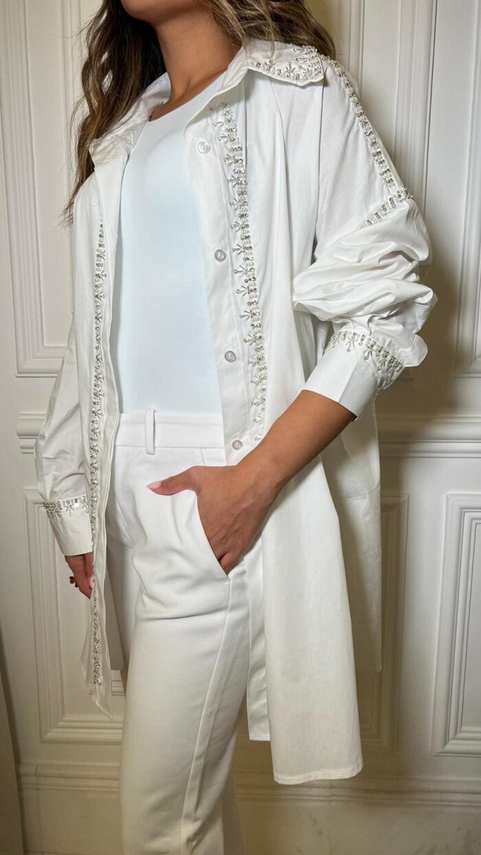 All Over Sequins Shirt - Image 1